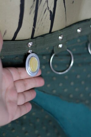 Mini Saiote Orgânico Esmeralda - Imagem 5